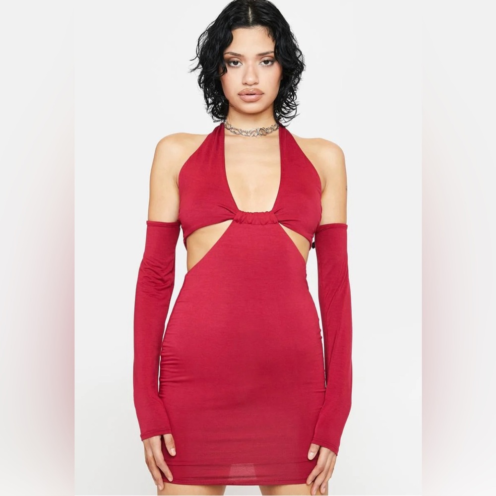 Dollskill red night out dress / SM